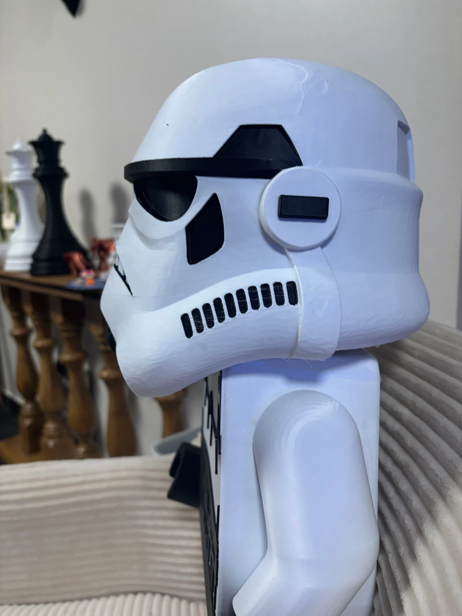 Réplica LEGO Star Wars 50 cm con su casco pieza única 🌟 – photo 5